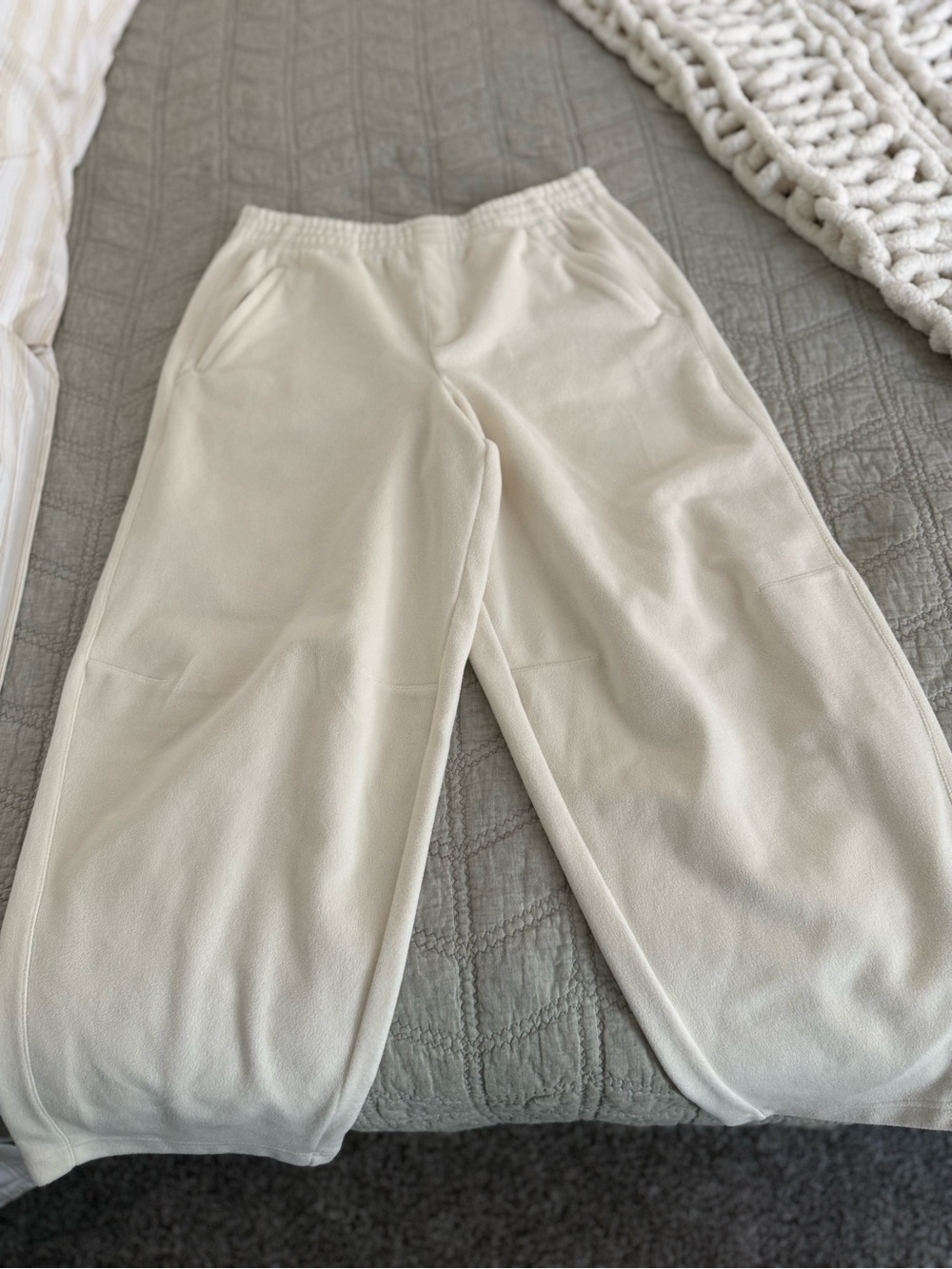 aerie Polar Fleece Barrel Pants